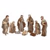 Iliadis Set ton 9 Figures Fatnis Polyresin 18cm 86362
